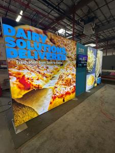 RENTAL: Inline Design with (2) 96" Wide x 95" High Double-Sided Lightboxes -- View 4
