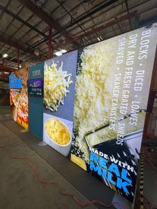 RENTAL: Inline Design with (2) 96" Wide x 95" High Double-Sided Lightboxes -- View 5