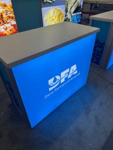 RENTAL: Inline Design with (2) 96" Wide x 95" High Double-Sided Lightboxes -- View 2