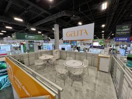 RENTAL: RE-9020 Medium Double Deck Design at 16.5' x 16.5' x 14' High with Storage Closet Under Staircase Landing -- View 6