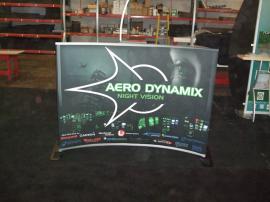 TF-407 Aero Portable Table Top Display with Tension Fabric Graphics -- Image 1