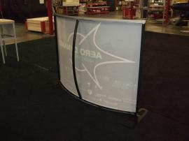 TF-407 Aero Portable Table Top Display with Tension Fabric Graphics -- Image 2