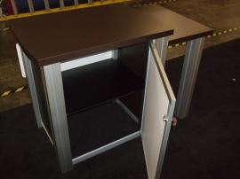 MOD-1260 Modular Trade Show Counter with Locking Storage -- Image 2