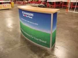 Custom Modular Counter with Tension Fabric Graphics