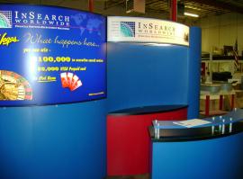 10' x 20' Euro LT Modular Laminate Exhibit with Custom Graphics