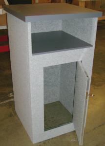 Euro LT Custom Laminate Pedestal