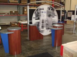 Visionary Designs VK-1012 Trade Show Display with LTK-1015 Pedestals -- Image 1