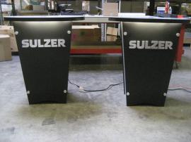 Two Custom LTK-1001 Pedestals -- Image 1