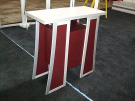 Custom Modular Pedestal with Locking Storage -- Image 1