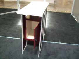 Custom Modular Pedestal with Locking Storage -- Image 2