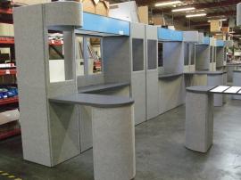 Multiple Intro Fabric Folding Panel Displays -- Image 2