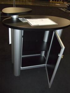 MOD-1184 Pedestal with Locking Storage -- Image 3