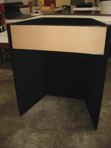 Three Lightweight Intro Table Tops (Folding Panel Displays) -- Image 1