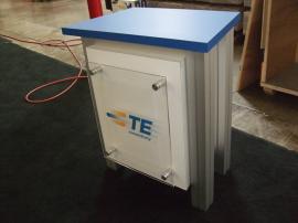 LTK-1158 Custom Modular Pedestal with Locking Storage -- Image 1