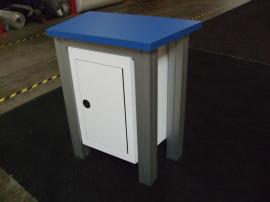 LTK-1158 Custom Modular Pedestal with Locking Storage -- Image 2