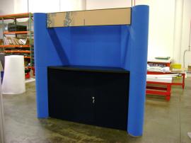 10' x 10' Intro Display with Alcove Counter and Header