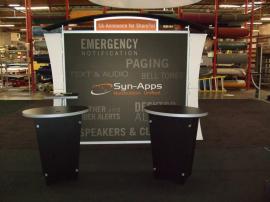 Sacagawea VK-1222 Portable Hybrid Exhibit with (2) LTK-1001 Modular Pedestals -- Image 2