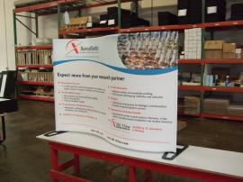 Aero TF-405 Portable Table Top Display with Tension Fabric Graphics -- Image 2