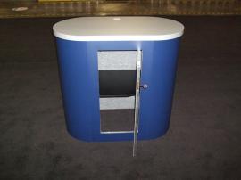 LT-124 Modular Laminate Pedestal with Locking Storage -- Image 3