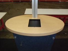 MOD-1133 Modular Workstation with MOD-211 iPad Counter Top Insert Option -- Image 1