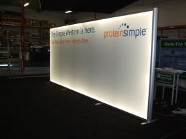 SEGUE Custom Lightbox with Fluorescent Lighting and Tri-Fab SEG Fabric Graphics -- Image 2