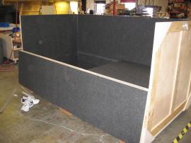 Custom Wood Crates with Jigging