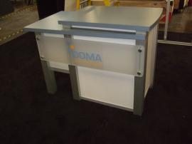 MOD-1260 Modular Counter with Locking Storage -- Image 1