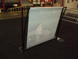 TF-402 Aero Table Top Display with Tension Fabric Graphics -- Image 2