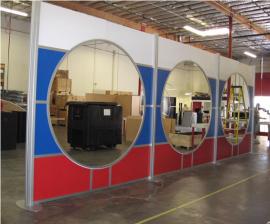 10' x 30' Custom Visionary Designs Hybrid Exhibit (missing tension fabric graphics)