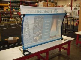 Aero TF-411 Portable Table Top Display with Tension Fabric Graphics -- Image 2