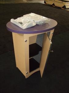 Visionary Designs SEGUE VK-1306 Hybrid Exhibit with LTK-1001 Modular Pedestal -- Image 2