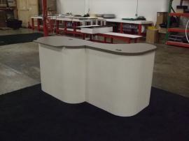 Modular Trade Show Counter with Pull Drawer and Internal Storage -- Image 1
