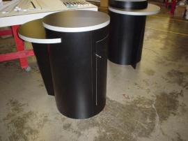 (2) LTK-1015 Pedestals with Locking Storage