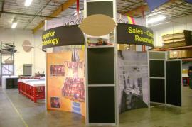 20' x 20' Island Exhibit -- Visionary Designs