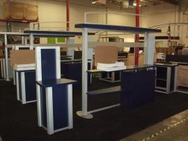 VK-1073 Visionary Designs Hybrid Exhibits with MOD-1234 Kiosks -- Image 1