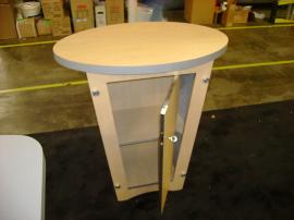 LTK-1001 Pedestal Counter with Shelves