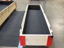 Top Loading Custom Crates (before final jigging)