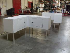 Fully Assembled Counters with Storage -- Image 1