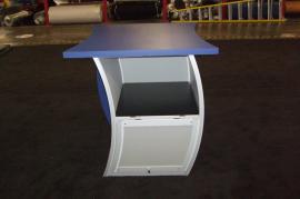 Visionary Designs VK-2059 Hybrid Exhibit with (2) Custom Modular Pedestals -- Image 3