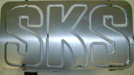 Custom Lettering Using 1/2" Flat Stock Aluminum