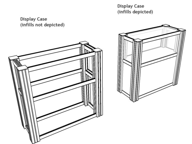 RE-502 Rental Display / Display Case -- Image 4