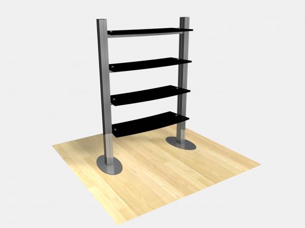 RE-1253 Freestanding Shelf Display -- Image 1