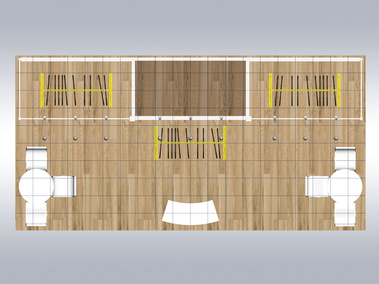 RE-2098 Trade Show Inline Exhibit -- Plan View