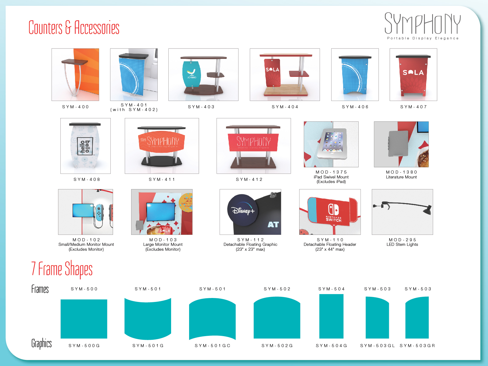 Symphony Accessories Guide