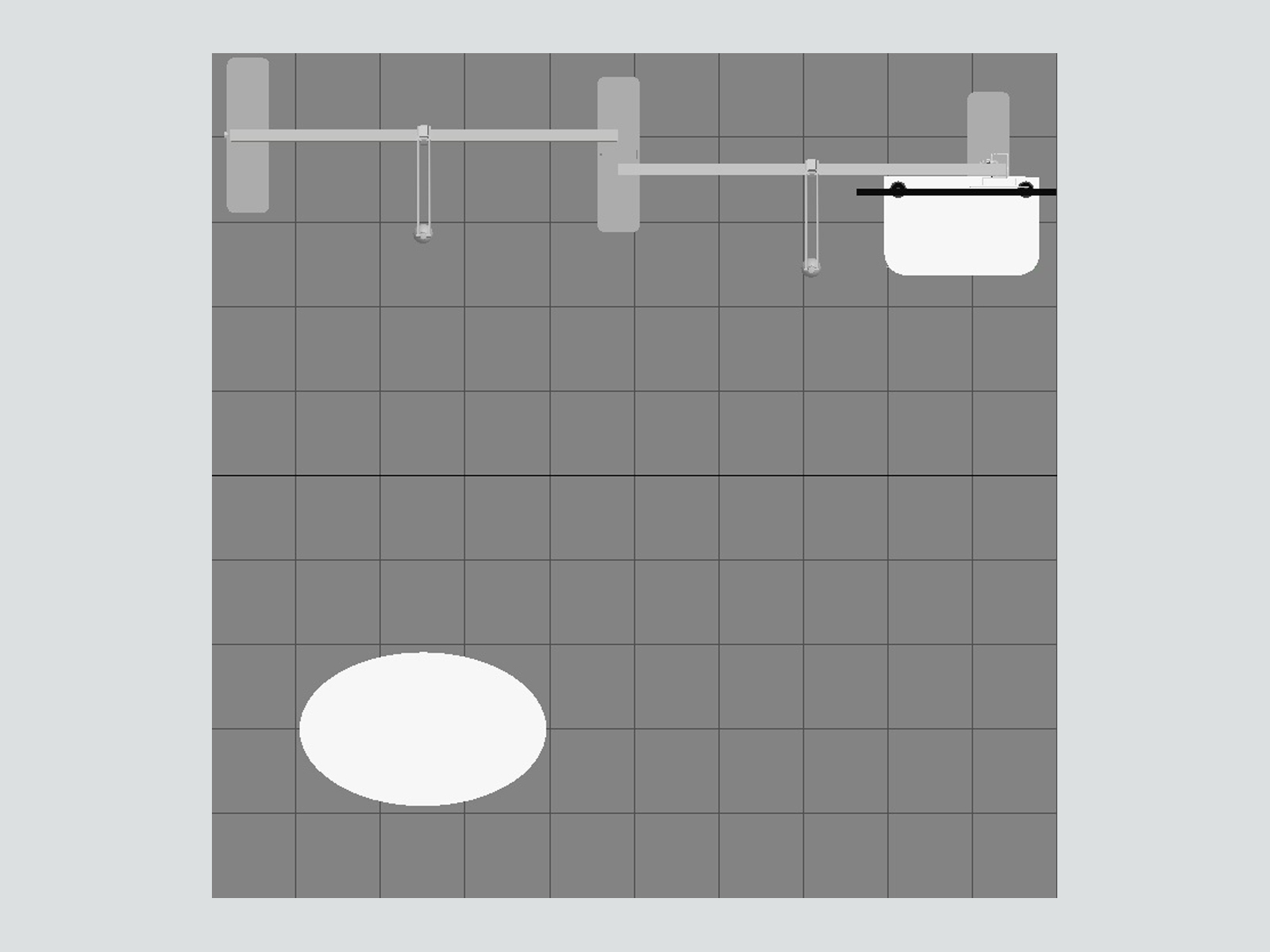 RE-1092 Symphony Portable Displays -- Plan View
