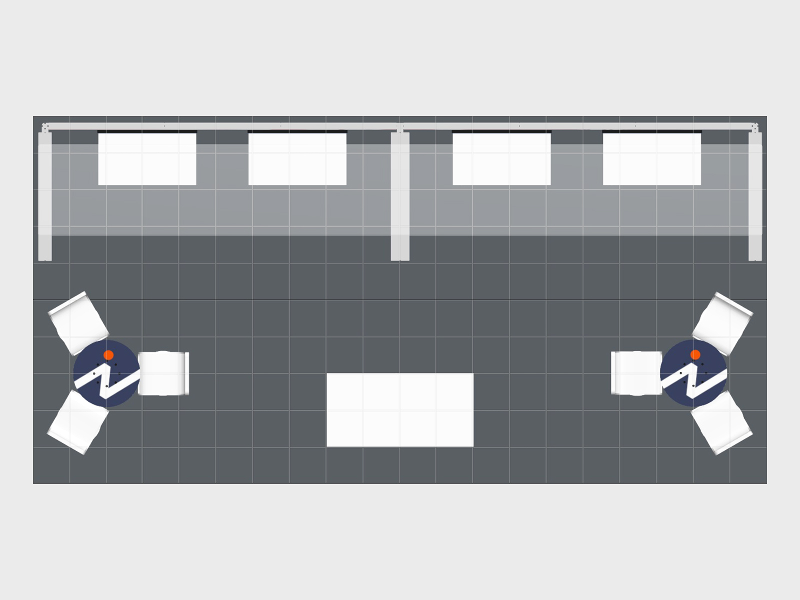 RE-2127 Rental Trade Show Exhibit -- Plan View