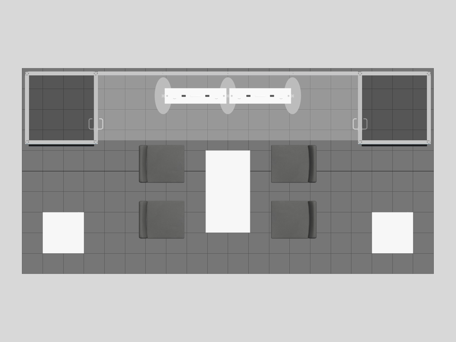 RE-2133 Trade Show Rental Exhibit -- Plan View