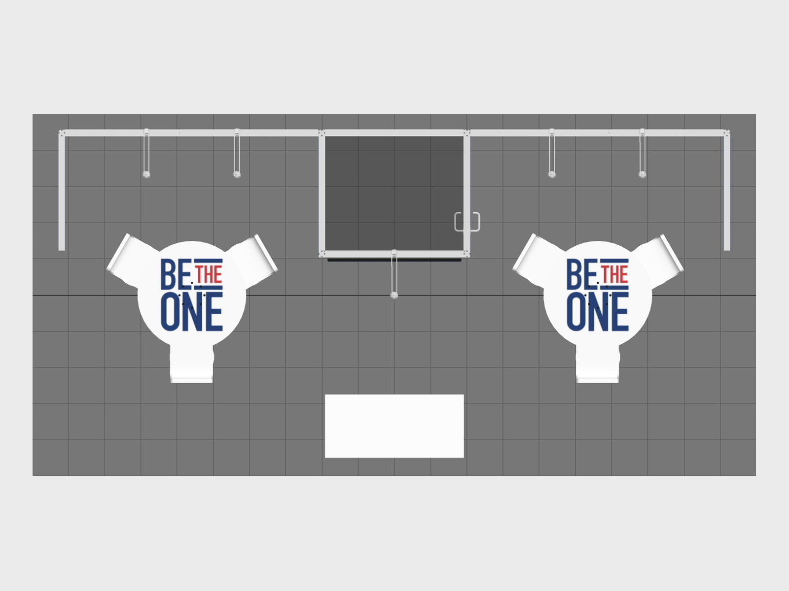 RE-2136 Trade Show Rental Exhibit -- Plan View