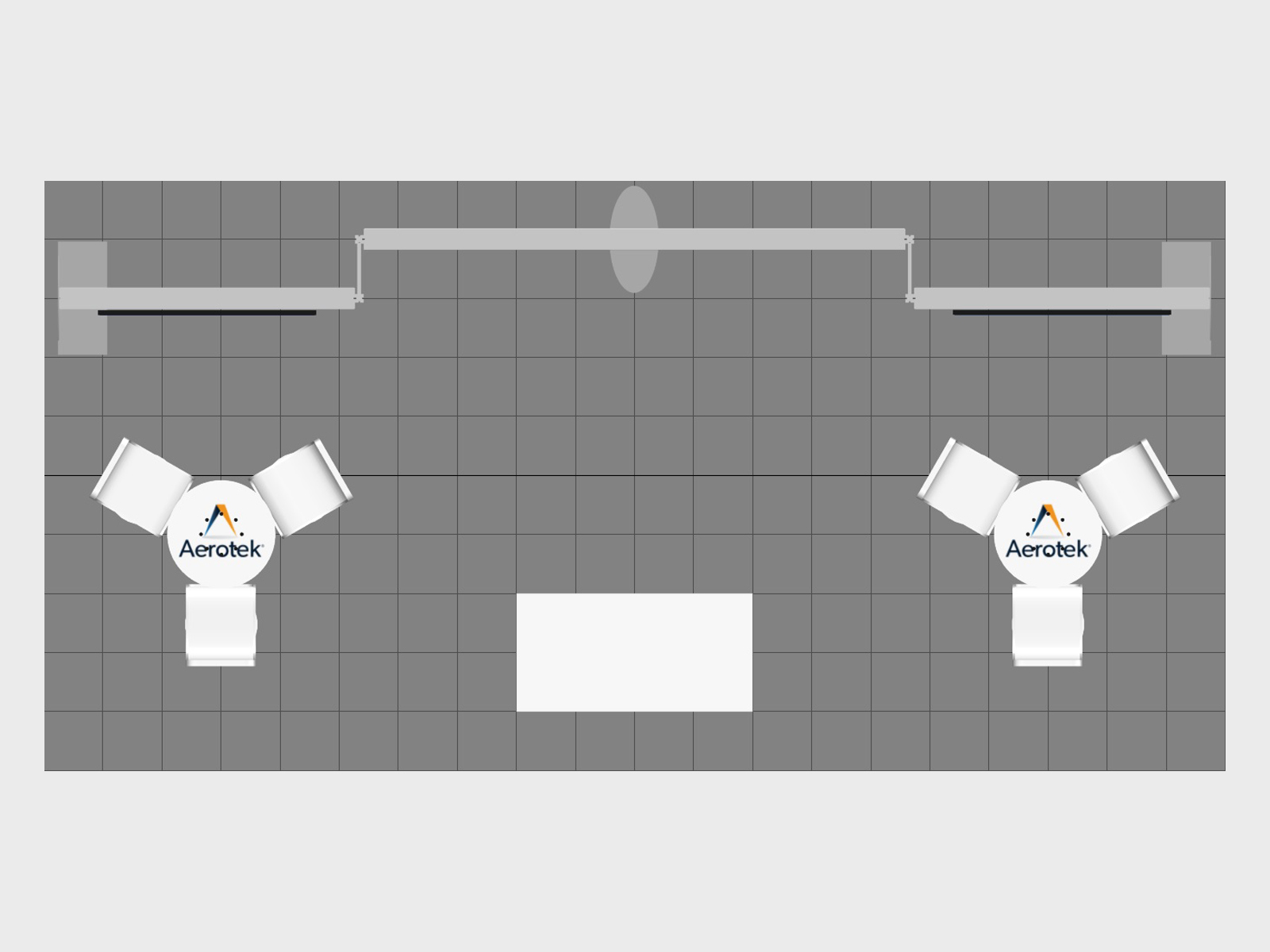 RE-2138 Trade Show Rental Exhibit -- Plan View