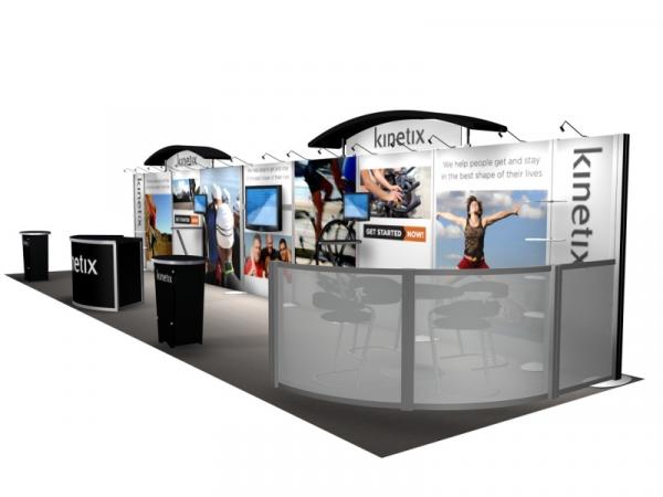  RE-4002 Rental Exhibit / 10 x 40 Inline Trade Show Display  Image 3